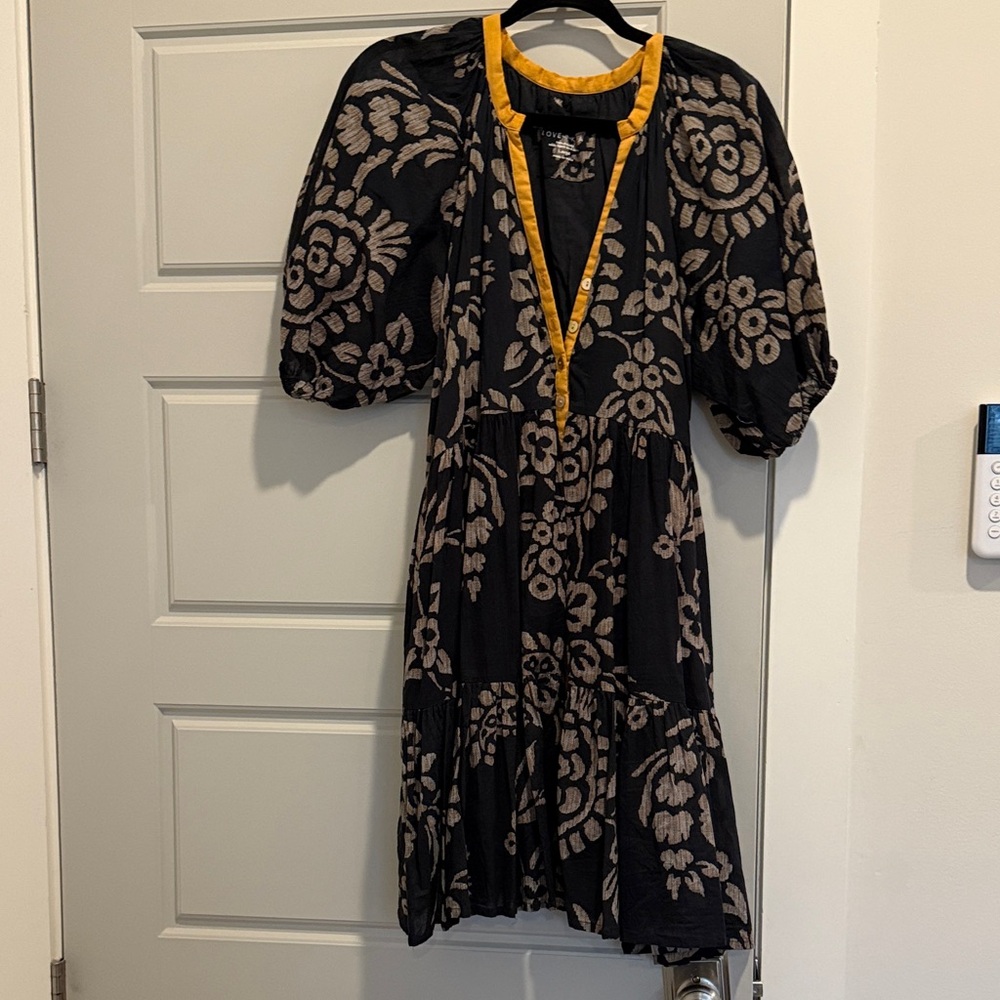 Love Kyla Black and Brown Women's Dress